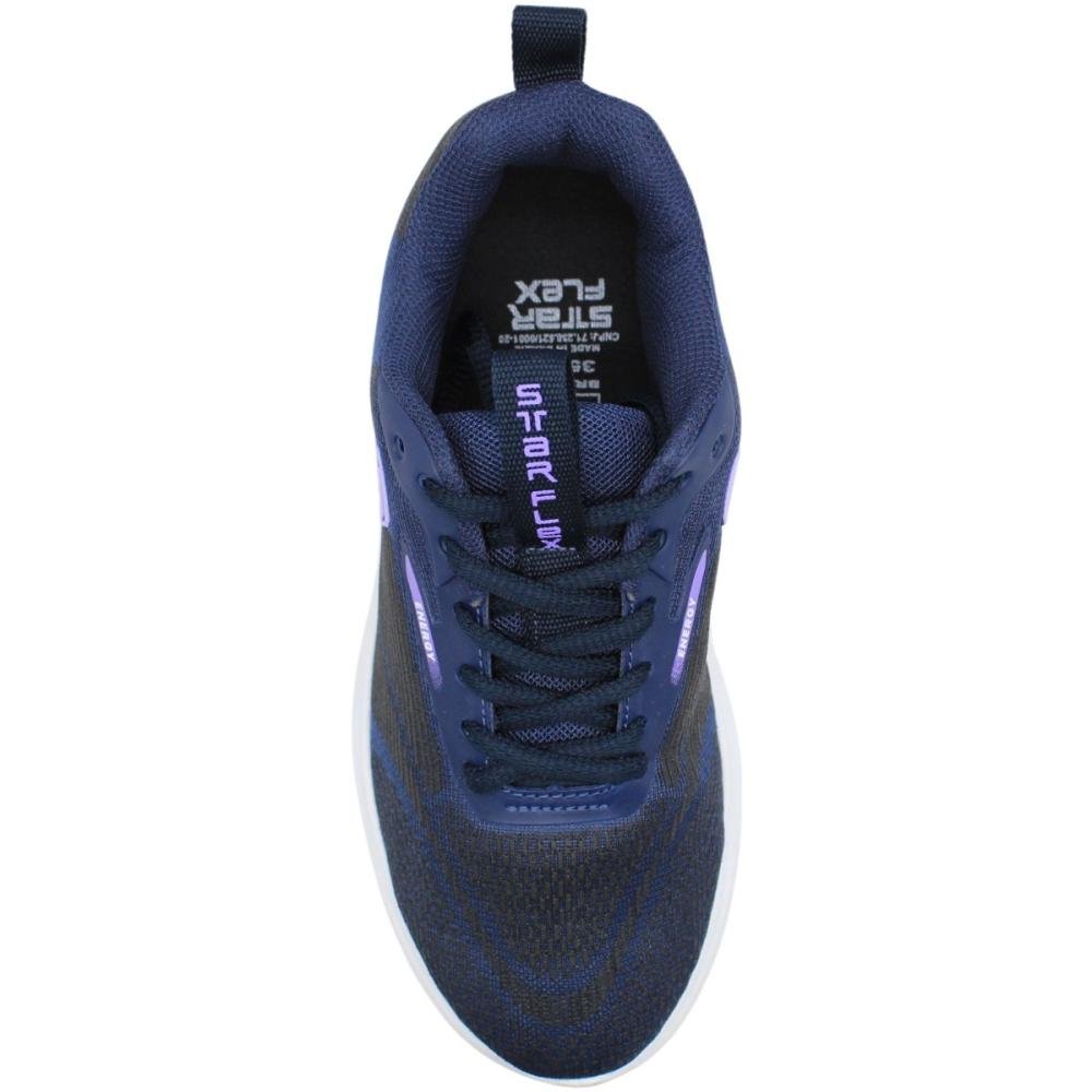 Tênis Esportivo Star Flex Energy Feminino Azul 4