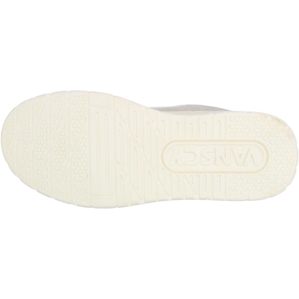 Tênis Casual Vanscy Hawk Street Sneaker Macio Masculino Branco 5