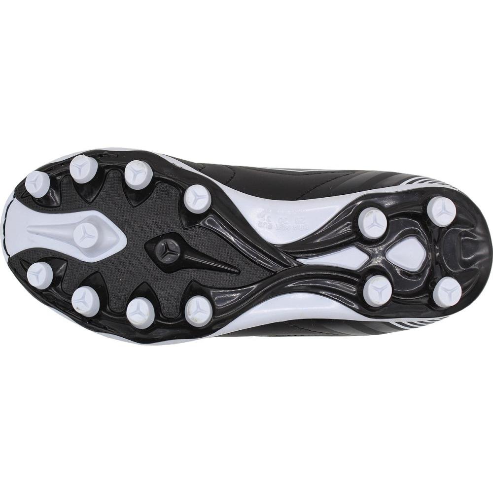 Chuteira de Campo Infantil Dray Spedy Costuras Masculina Preto 5