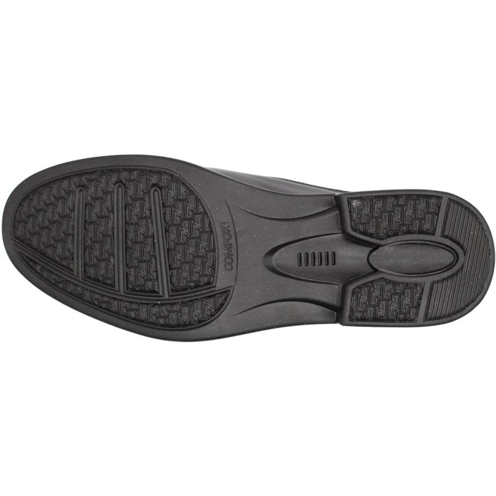 Sapato Social Pádua Calçados S/Cadarço Antistress Masculino Preto 5