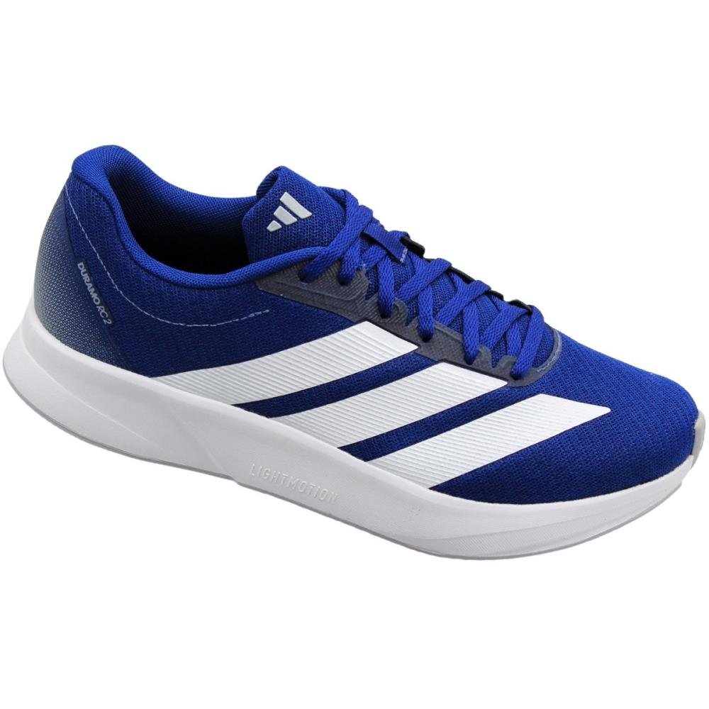 Tênis Esportivo Adidas Duramo Running RC2 Masculino Azul/Branco 3