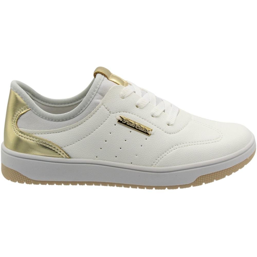 Tênis Casual Infantil Pink Cats Vercelli Macio Menina