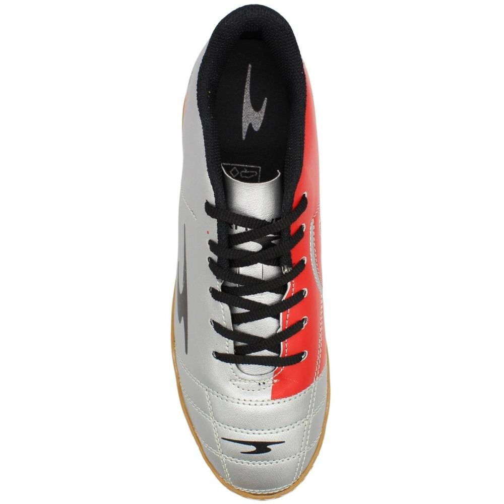 Chuteira Rayve 90 Futsal indoor Masculina Prata 4