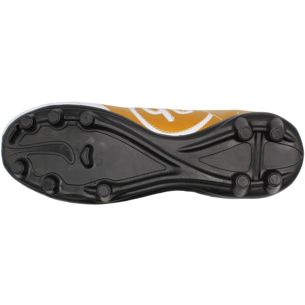 Chuteira Campo Rayve 90 Vazada Trava Masculina Branco/Preto 5