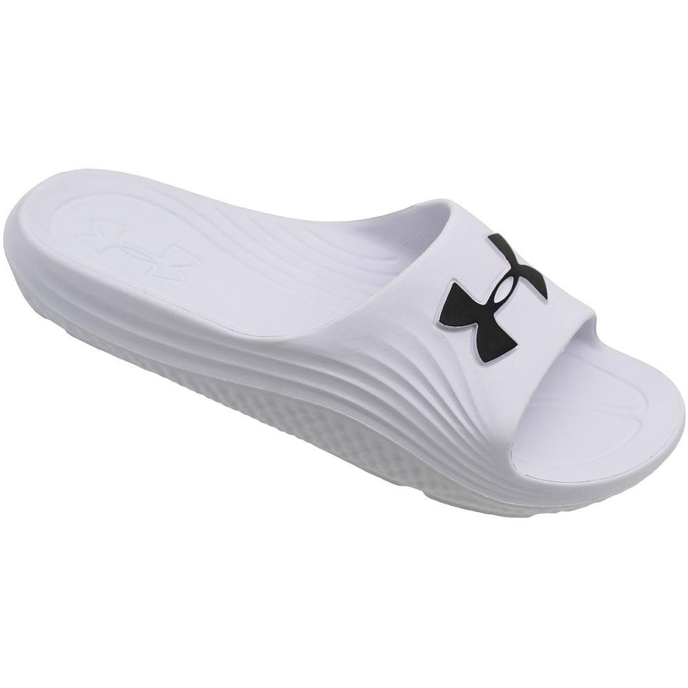 Chinelo Slide Under Armour Core 2 Masculino  Branco 2