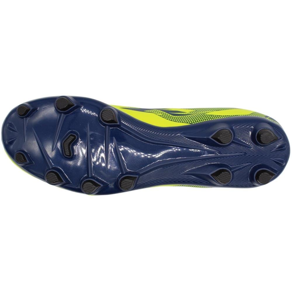 Chuteira de Campo OXN Alcance Masculina Strike Amarelo/Azul 5