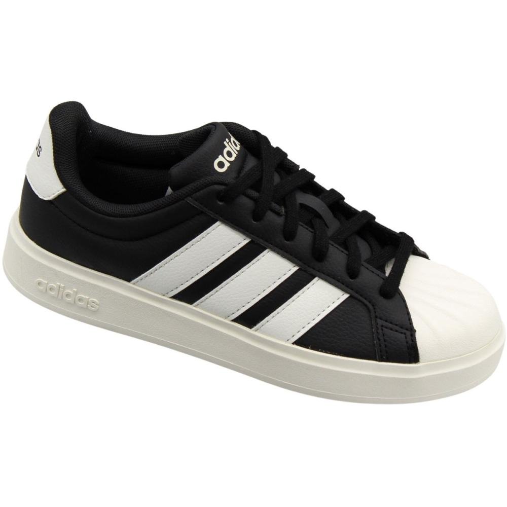 Tênis Casual Adidas Streettalk Sneaker Feminino Preto/Branco 3