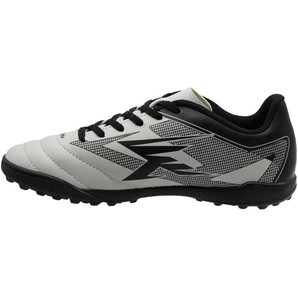 Chuteira Society OXN Alcance Strike Masculina Cinza/Preto 2