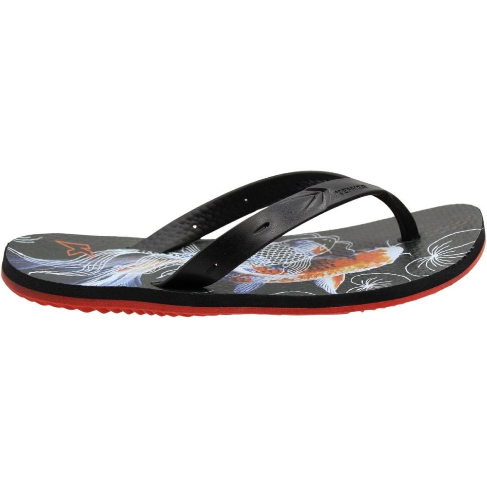 Sandália de Dedo Kenner Summer Carpa II Masculino Preto 2
