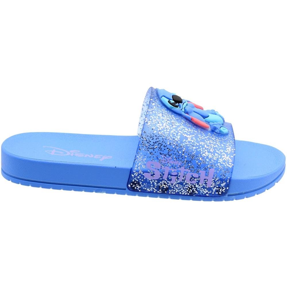 Chinelo Slide Infantil Mania Menina Azul 2