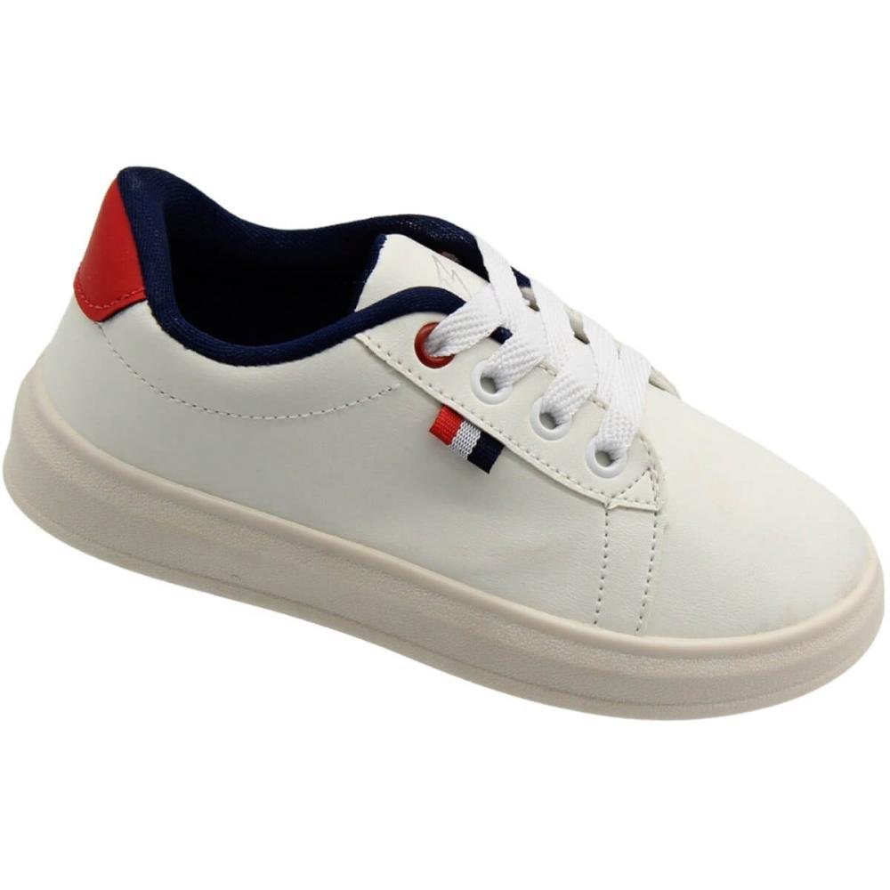 Tênis Infantil Casual Blitzz Menino Branco 3
