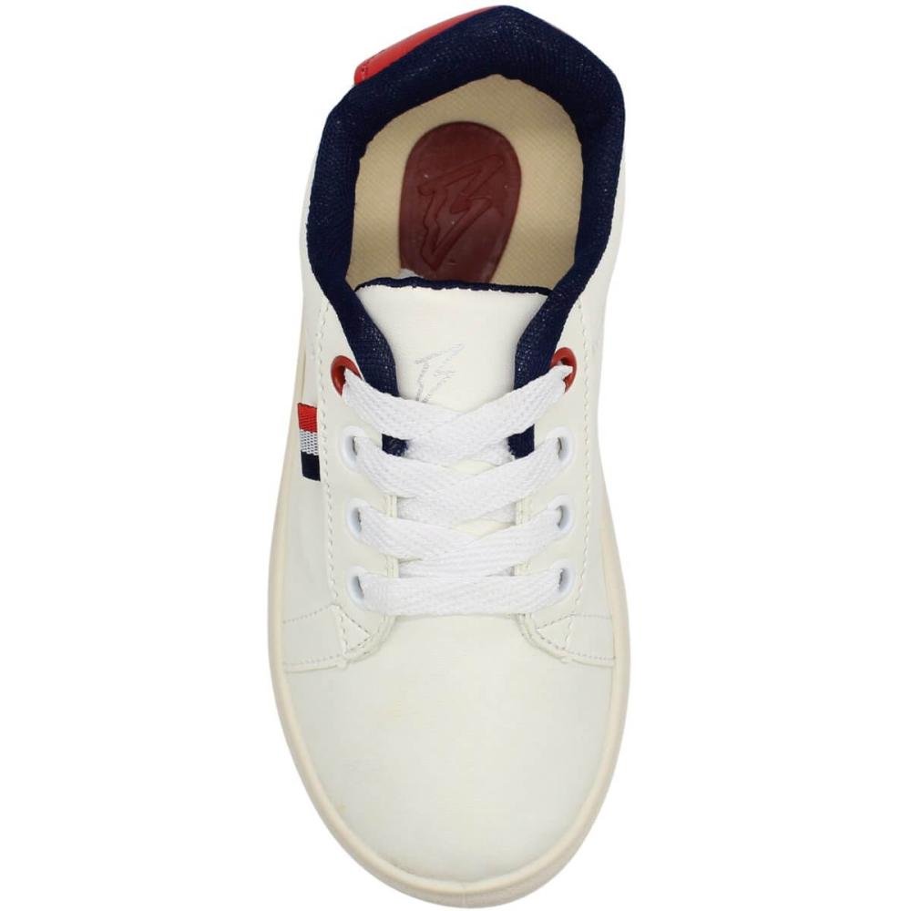Tênis Infantil Casual Blitzz Menino Branco 4