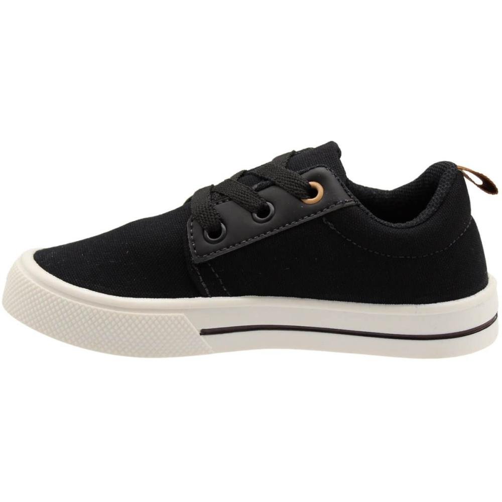 Tênis Infantil Blitzz Lona Raio Menino Preto 2