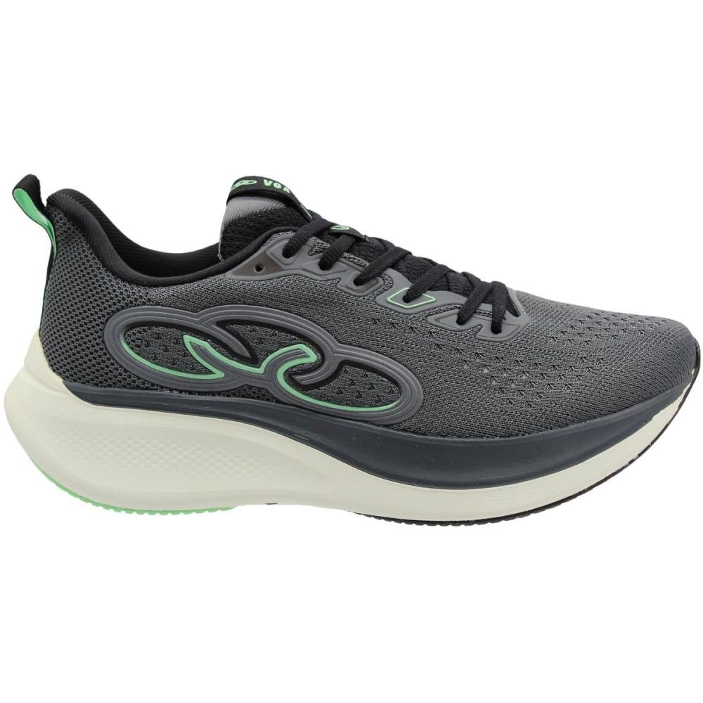 Tênis Esportivo Olympikus Voa 3 Eleva Running Masculino Cinza 1