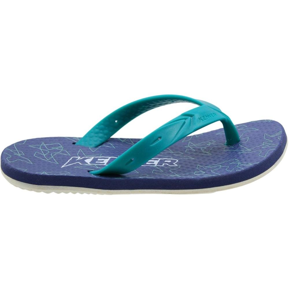 Sandália de Dedo Kenner Summer Kids Juvenil Menino Verde 2