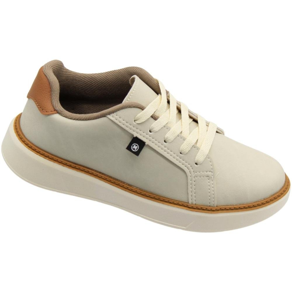 Tênis Casual Juvenil Molekinho Escolar Macio Menino Cinza 3