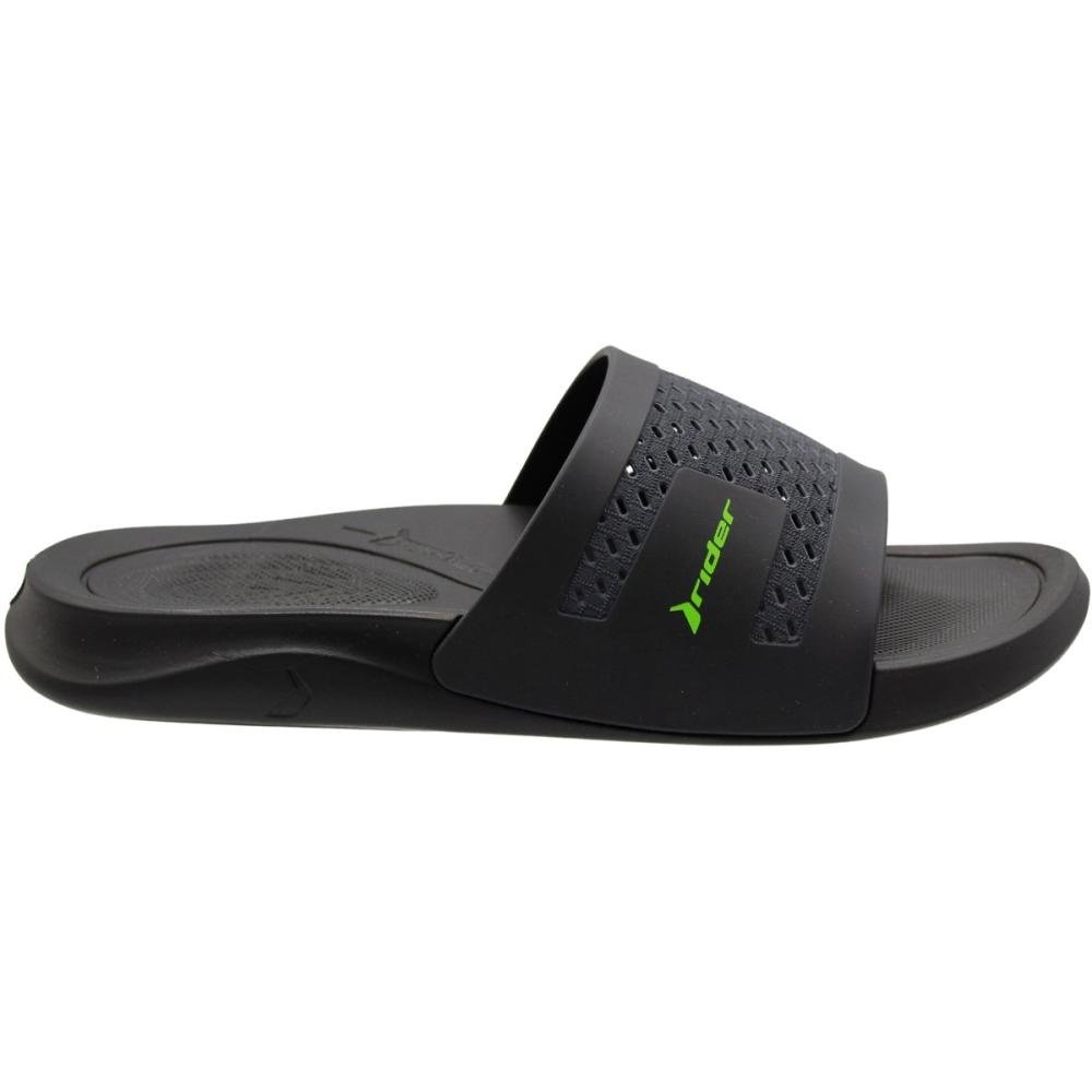 Chinelo Slide Rider Smash V Conforto Anatômico Masculino Preto 2