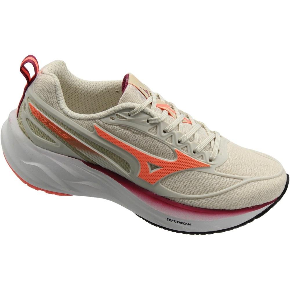 Tênis Esportivo Mizuno Space 5 Softier Foam Feminino Bege 3