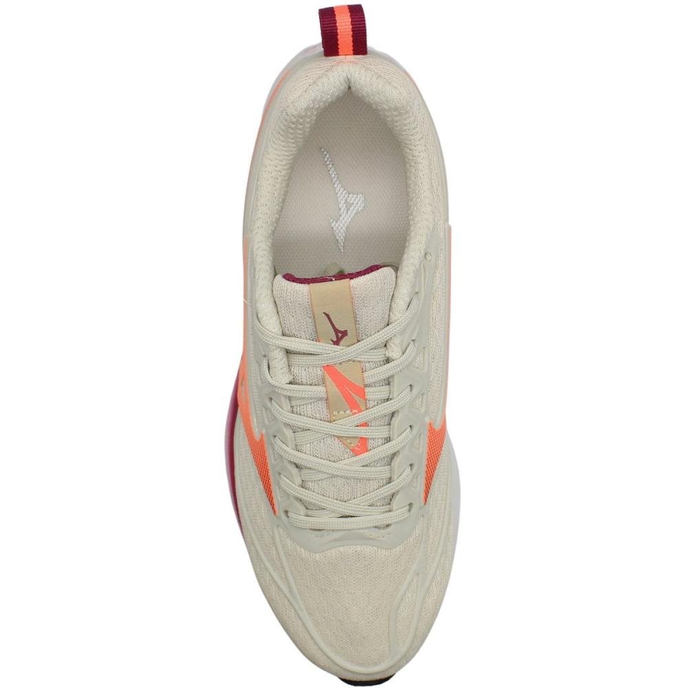 Tênis Esportivo Mizuno Space 5 Softier Foam Feminino Bege 4