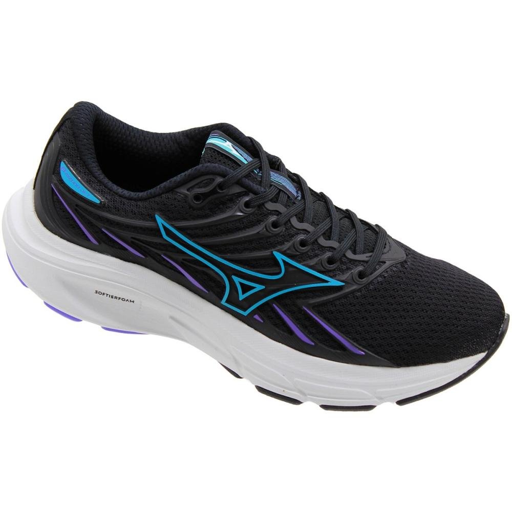 Tênis Esportivo Mizuno Jet 8 Softier Foam Feminino Preto 3