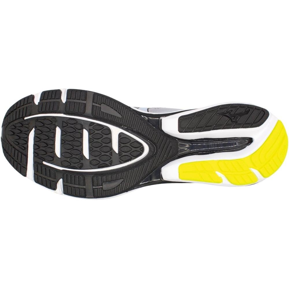 Tênis Esportivo Mizuno Wave Dynasty 7 Tamanho Especial Masculino Cinza 5