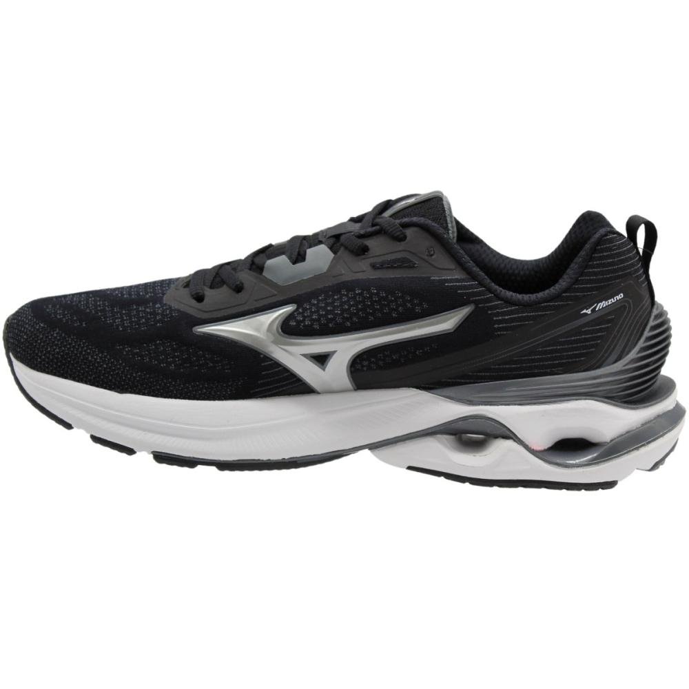 Tênis Esportivo Mizuno Wave Dynasty 7 Masculino Preto 2