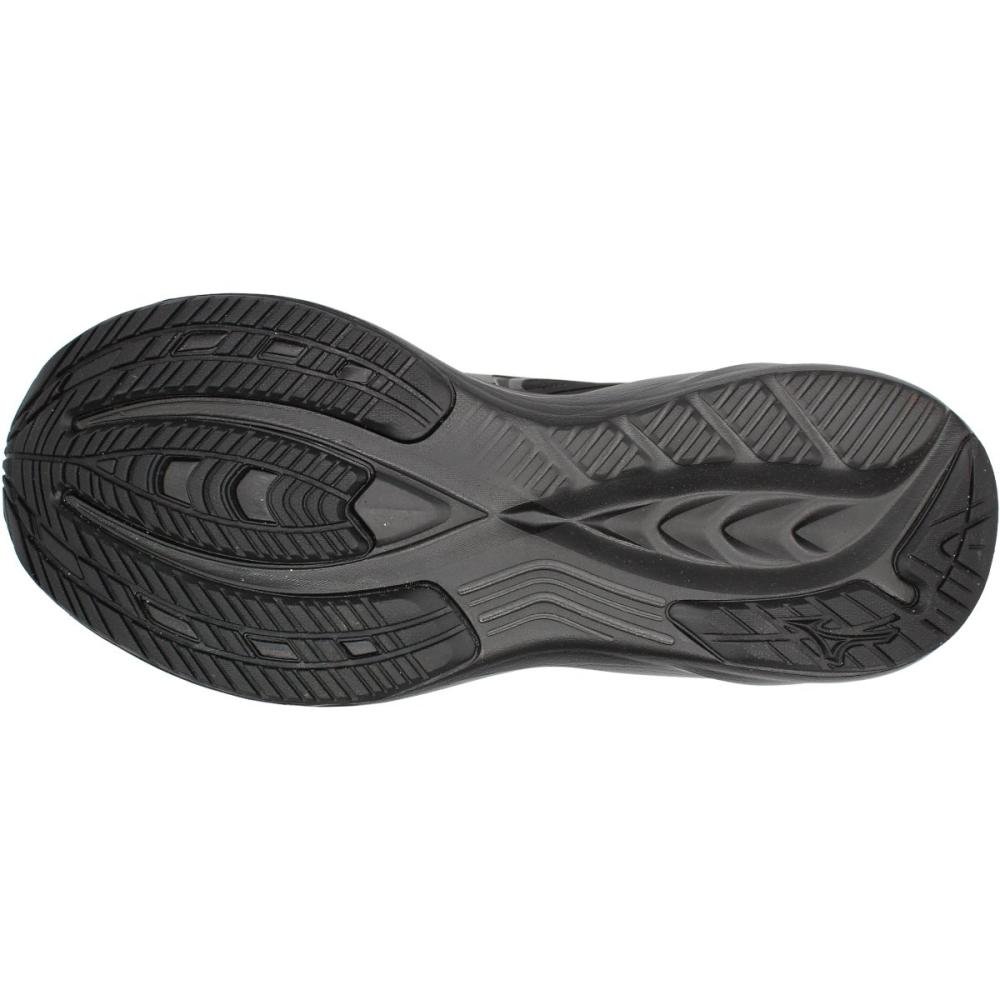 Tênis Esportivo Mizuno Space 5 Softier Foam Tamanho Especial Masculino Preto 5