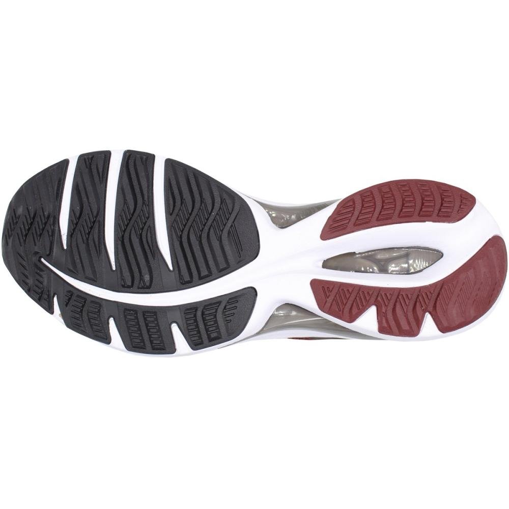 Tênis Esportivo Mizuno Wave Zest 2 Running Masculino Preto/Vermelho 5