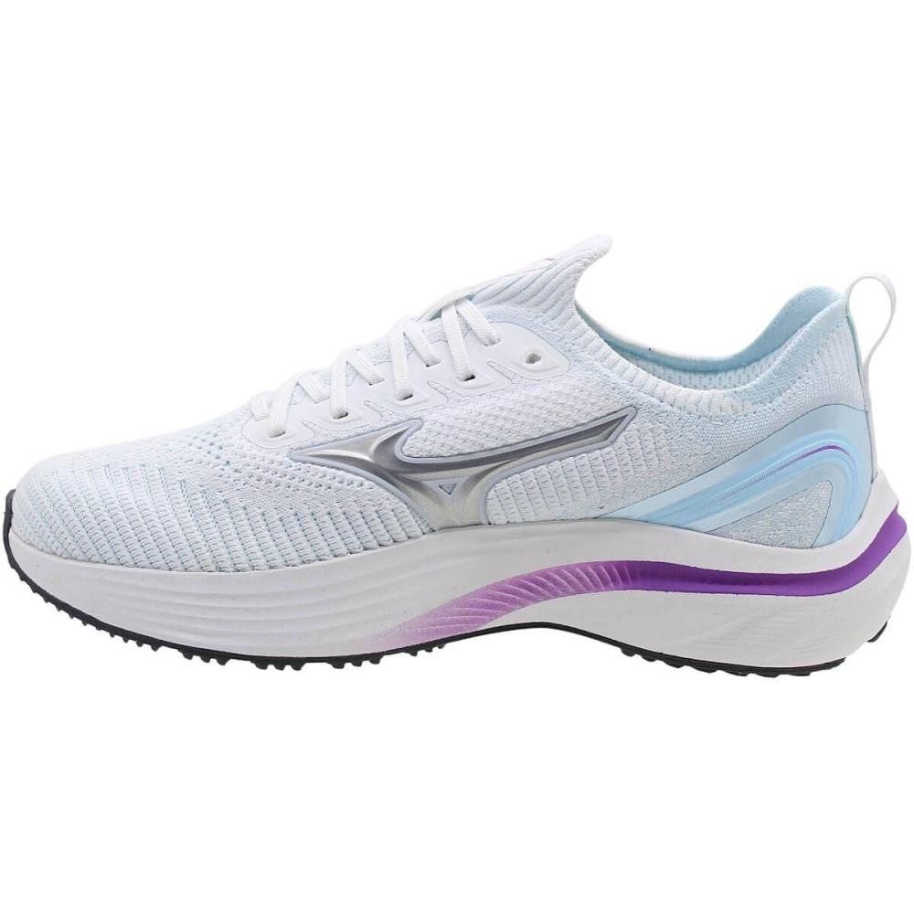 Tênis de Corrida Mizuno Glow 2 Softier Foam Feminino   Branco 3