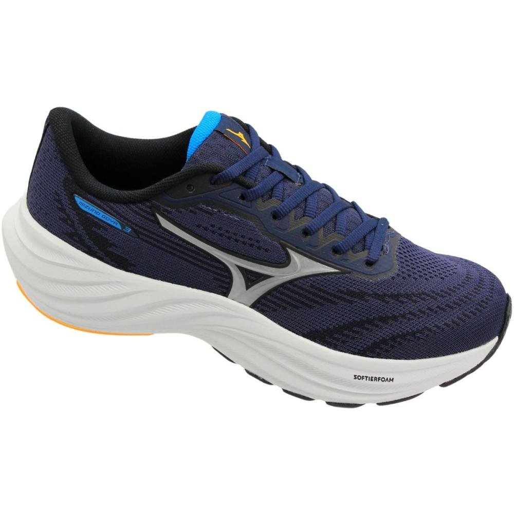 Tênis Esportivo Mizuno Goya 3 Softer Foam Masculino Azul 3