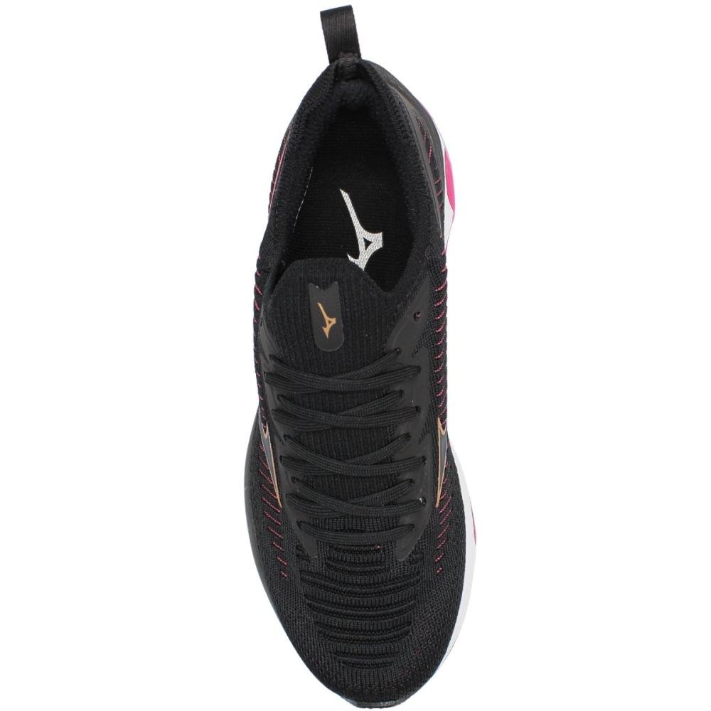 Tênis Esportivo Mizuno Wave Mirai 7 Feminino Preto 4
