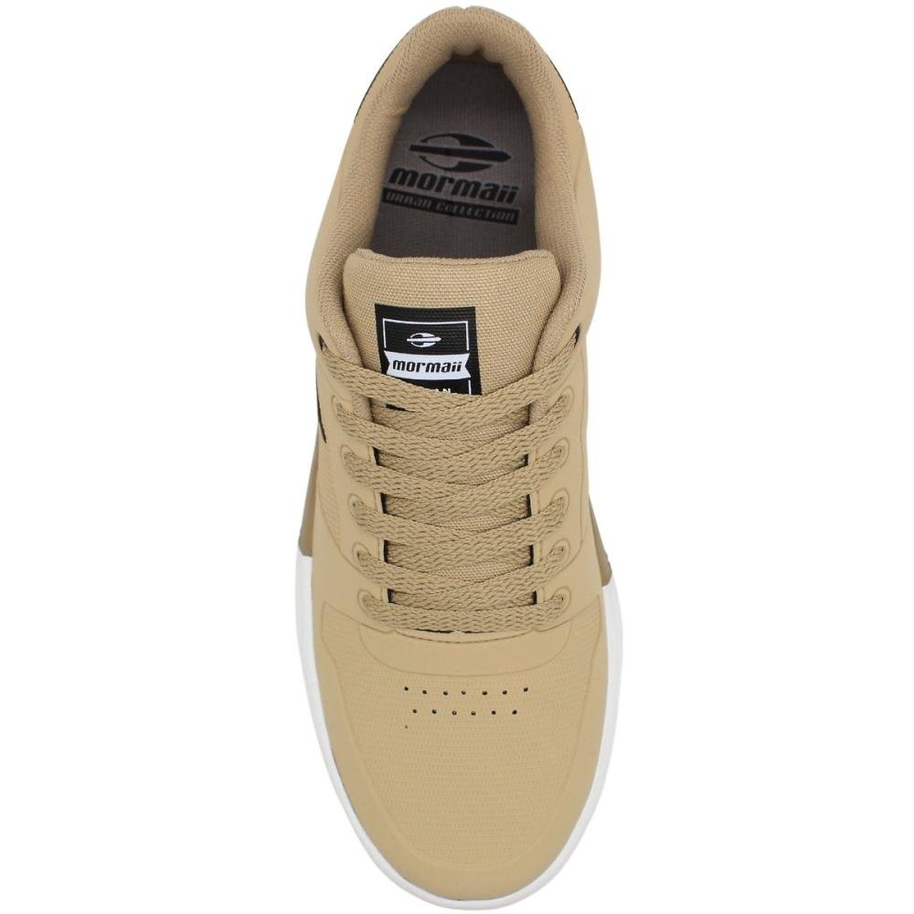 Tênis Casual Mormaii Urban Pulse 2 Skateboard Masculino Bege 4