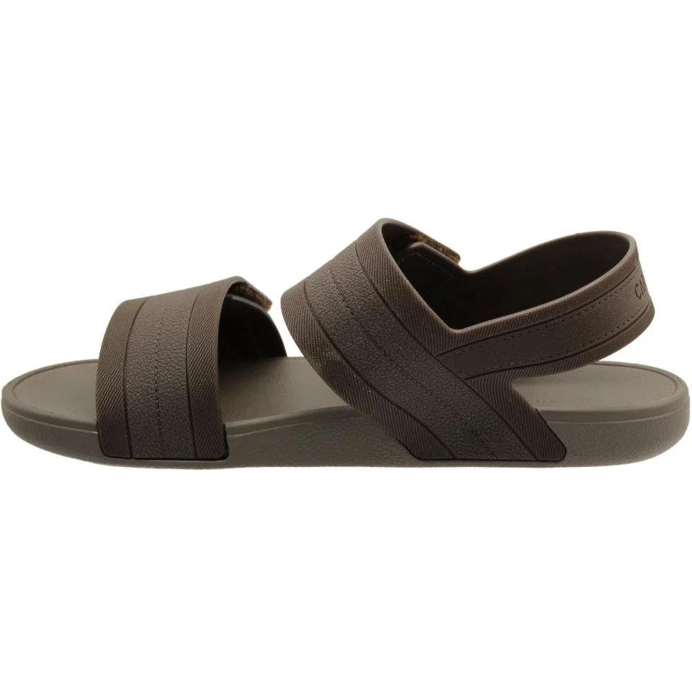 Sandalia Cartago Atlanta Confortável Masculina Marrom 2