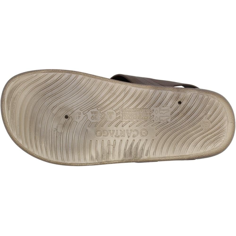 Sandalia Cartago Atlanta Confortável Masculina Marrom 5