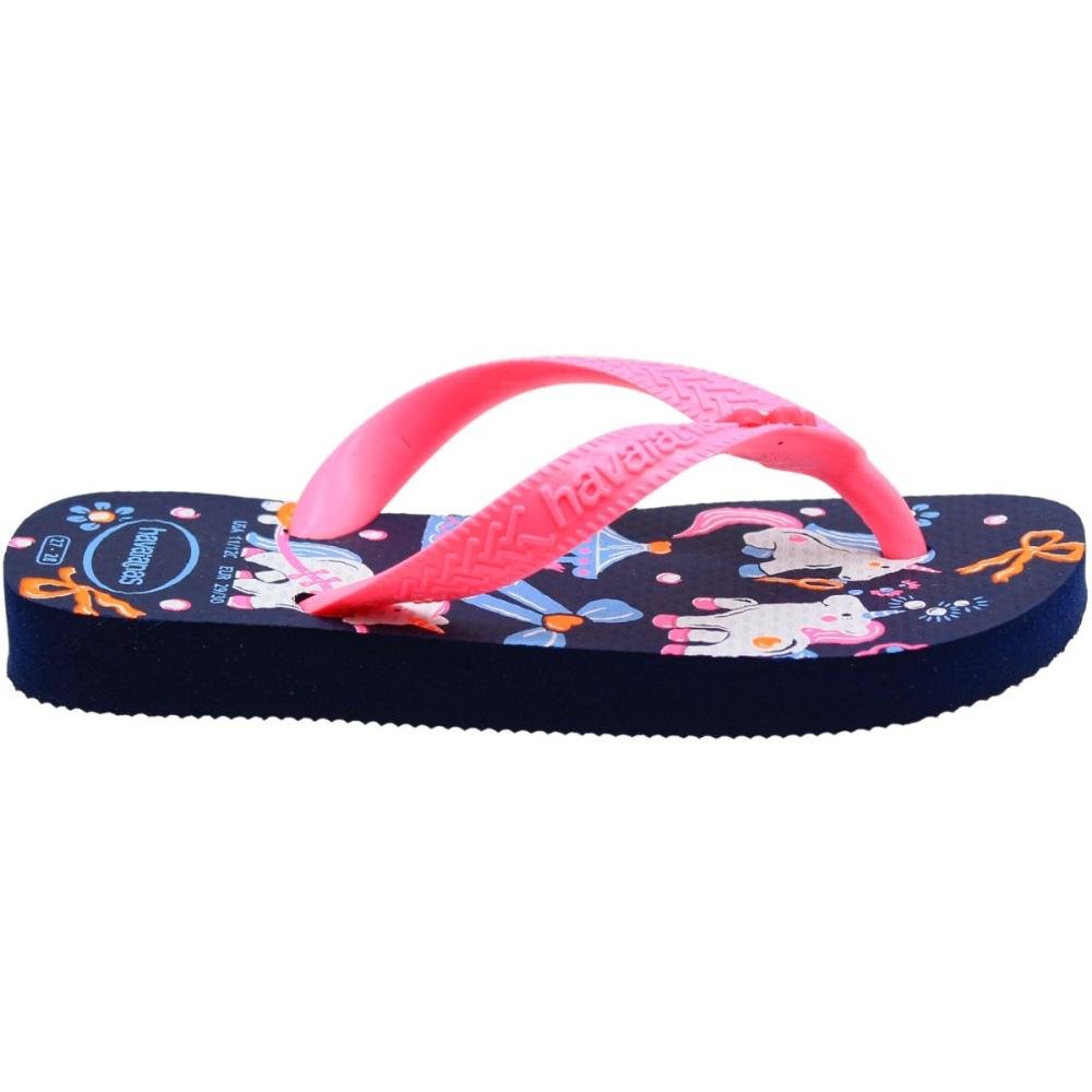 Chinelo Infantil Havaianas Fantasy Feminino Azul 2