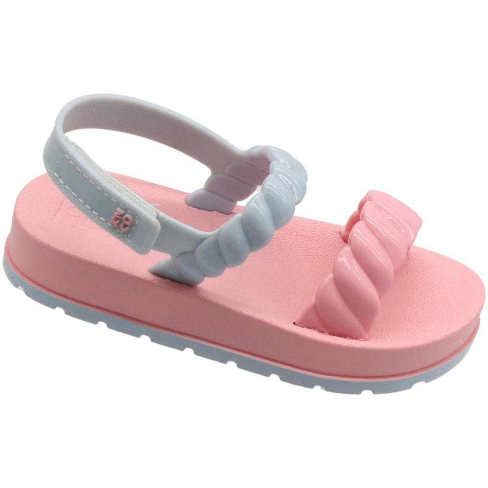 Sandália Baby Zaxynina Sweety Marshmellow Menina Rosa 3