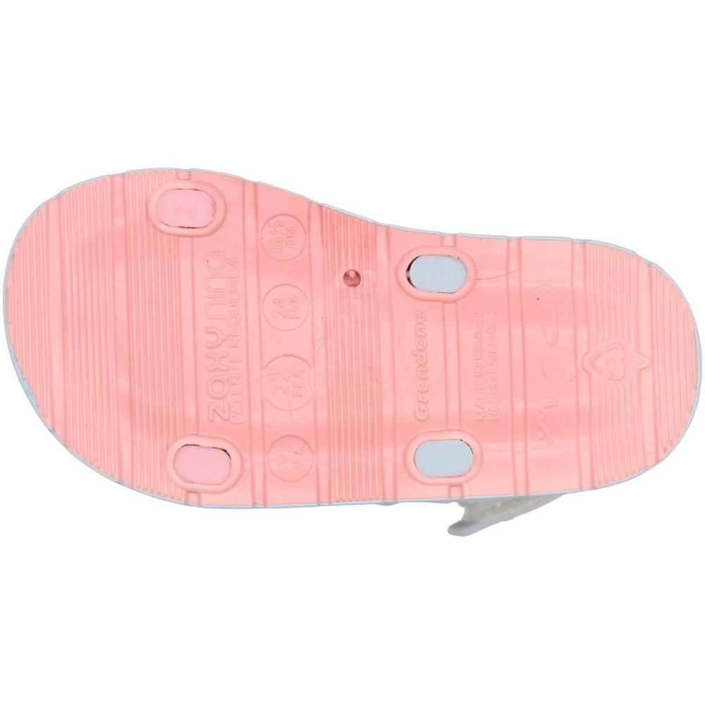 Sandália Baby Zaxynina Sweety Marshmellow Menina Rosa 5