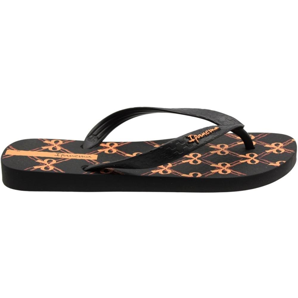 Chinelo De Dedo Ipanema Happy Laços Feminino Preto 2