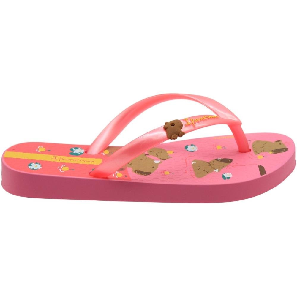 Chinelo de Dedo infantil Ipanema Hype Confortavel Menina Rosa 2