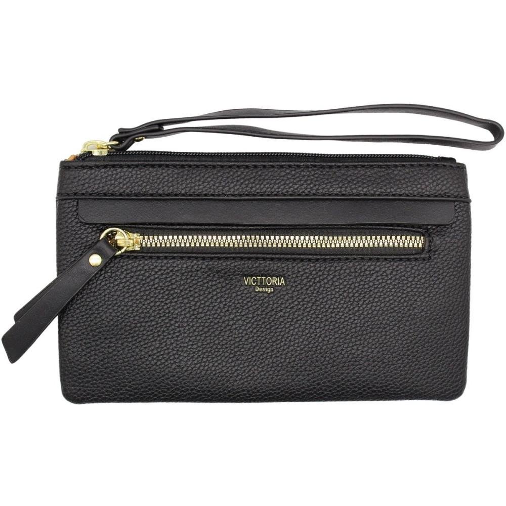 Kit Bolsas Victtoria Voice Multiuso Clássica Feminina Preto 5