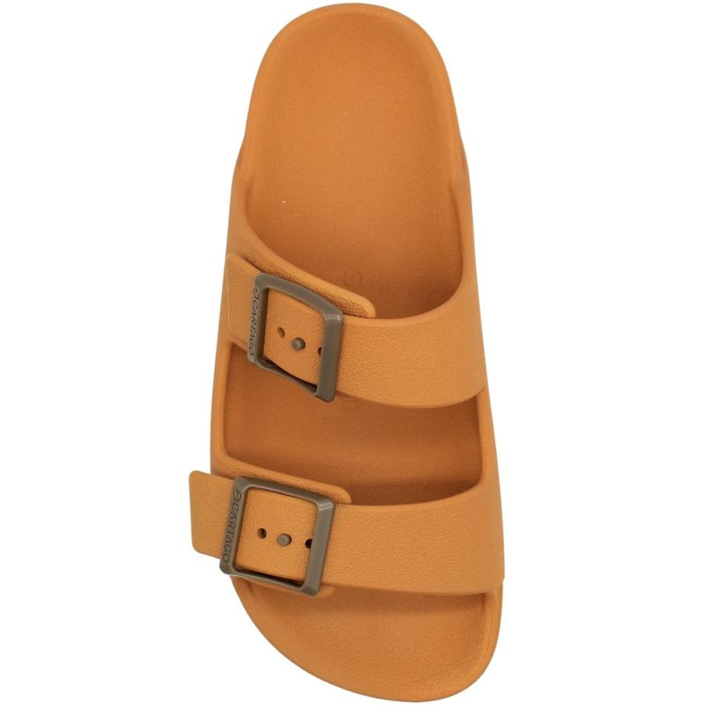 Chinelo Slide Juvenil Cartago Torino Fivelas Menino Marrom 4