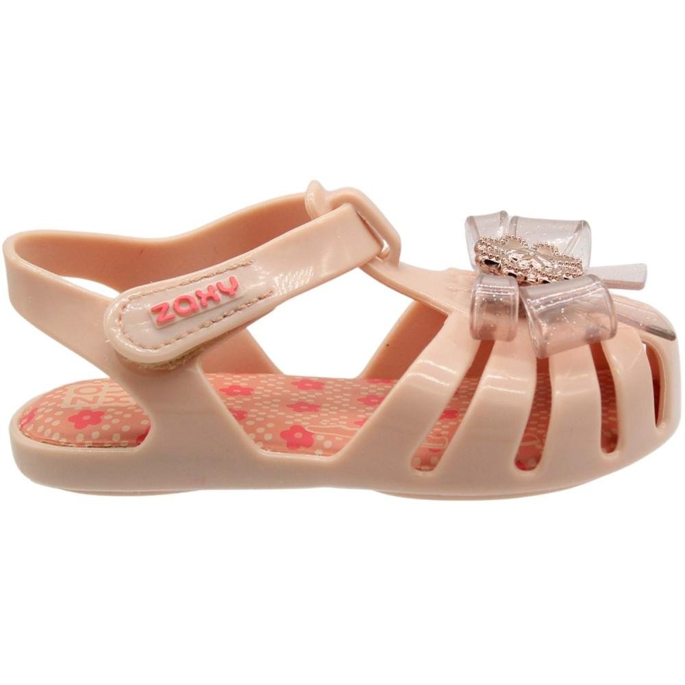 Sandália de Bebê Zaxynina Romantic Laço Menina