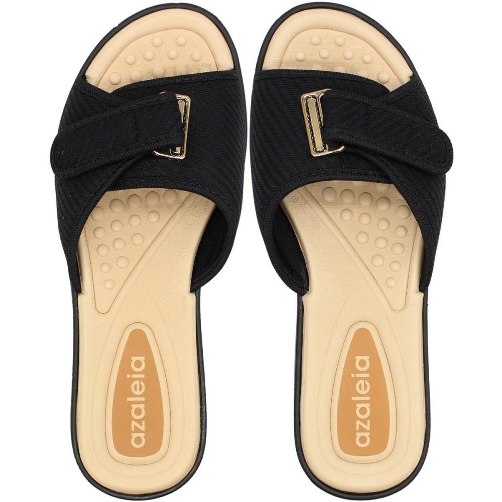 Tamanco Slide Azaleia Cecilia Anabelinha Ajustável Confortável Feminino