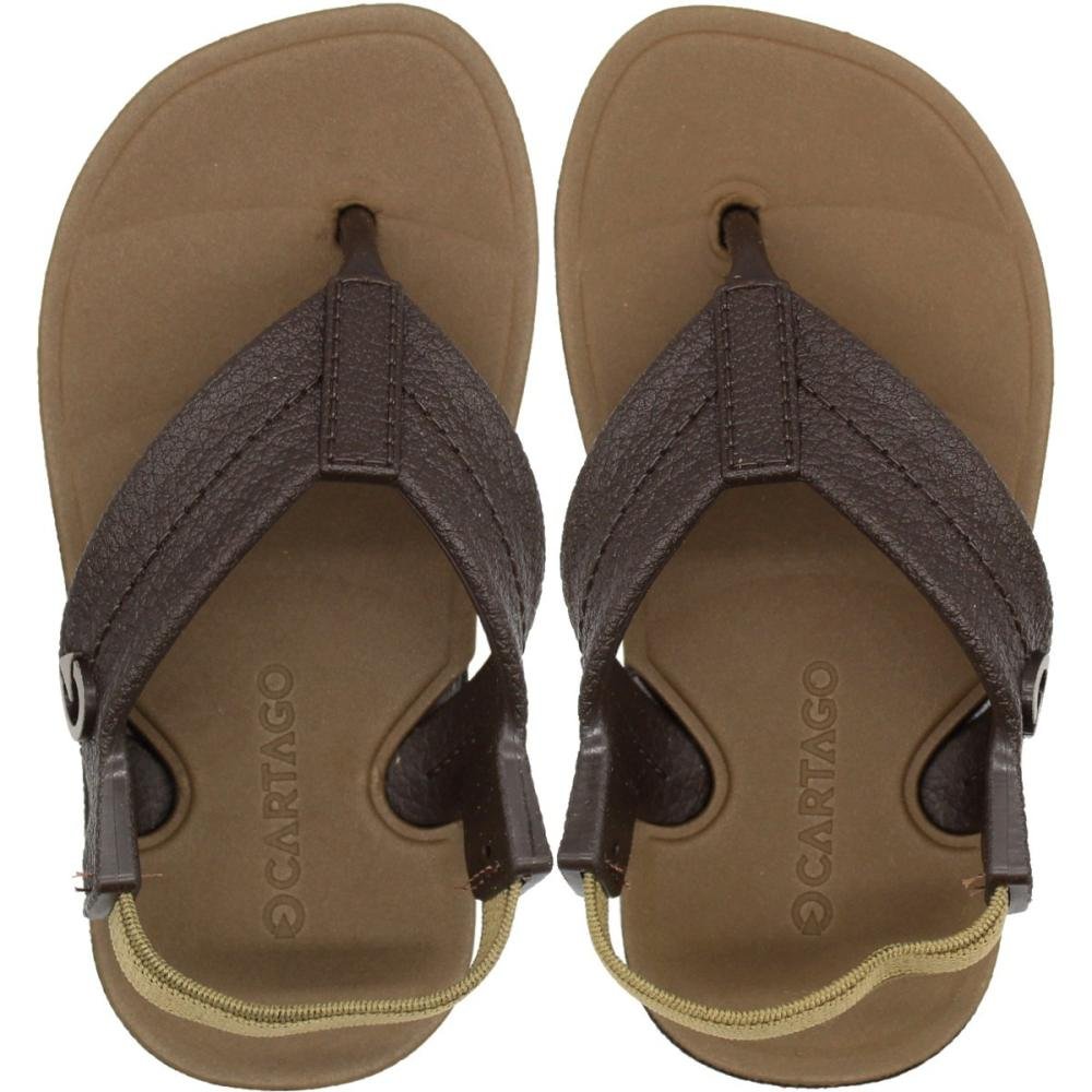 Chinelo de Dedo Baby Cartago Aspen Elástico Menino 
