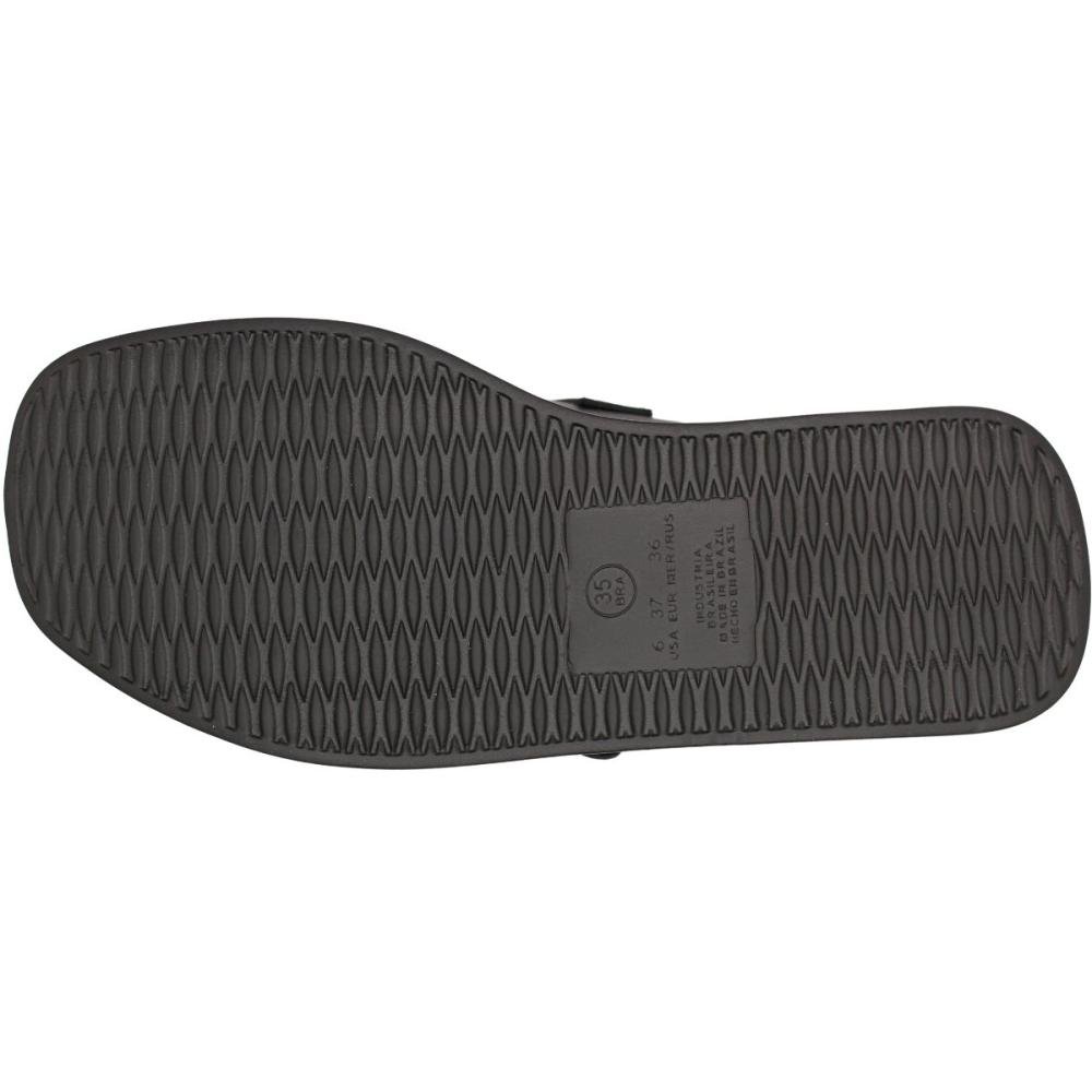 Tamanco Plataforma Beira Rio Fivela Dedal Napa Feminina Preto 5