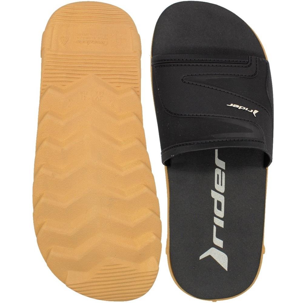 Chinelo Slide Rider RW Plus Robusto Leve Masculino Preto 3