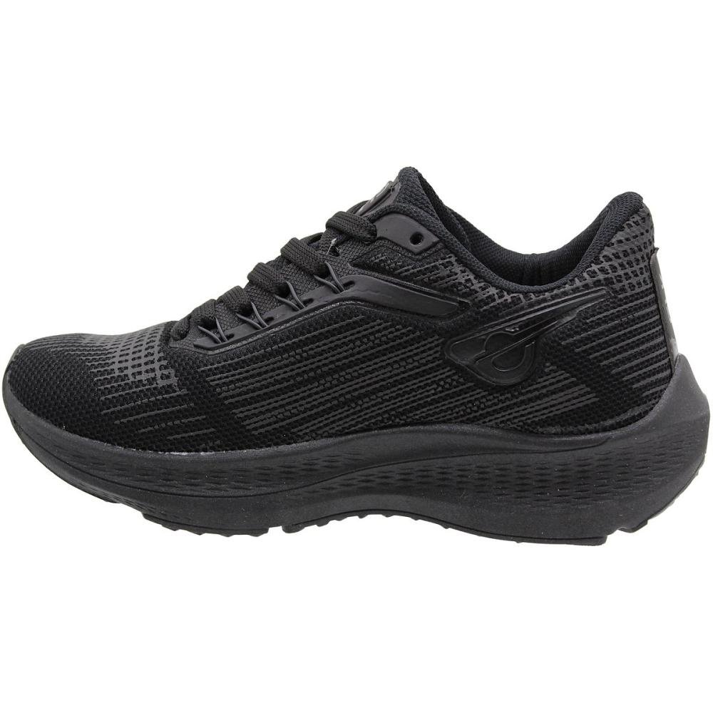 Tênis Esportivo Glk Run Mesh Texturizado Feminino Preto 3