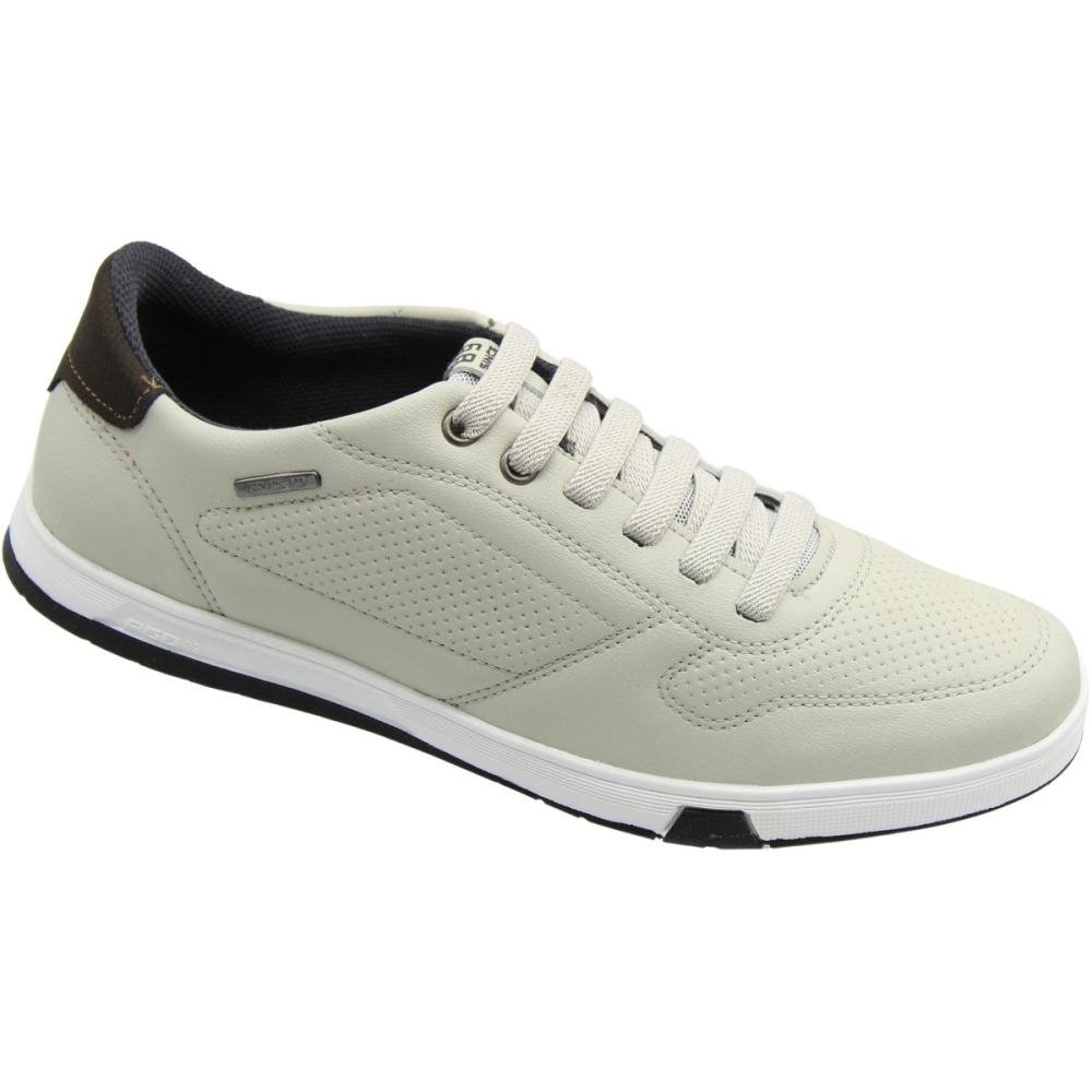 Sapatênis Pegada Element Microfibra Importado Masculino Bege 3