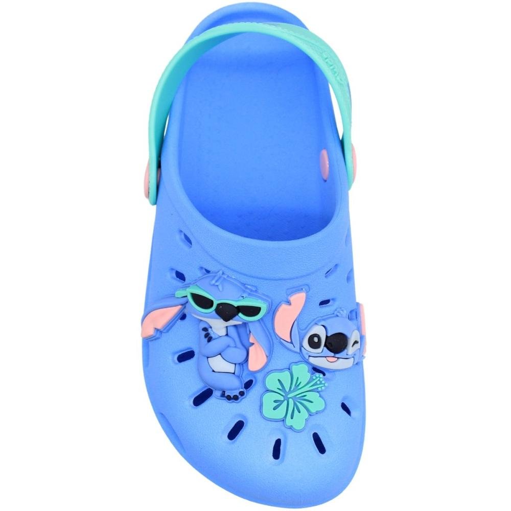 Babuche Infantil Smile Aloha Personagem Unissex Azul 5