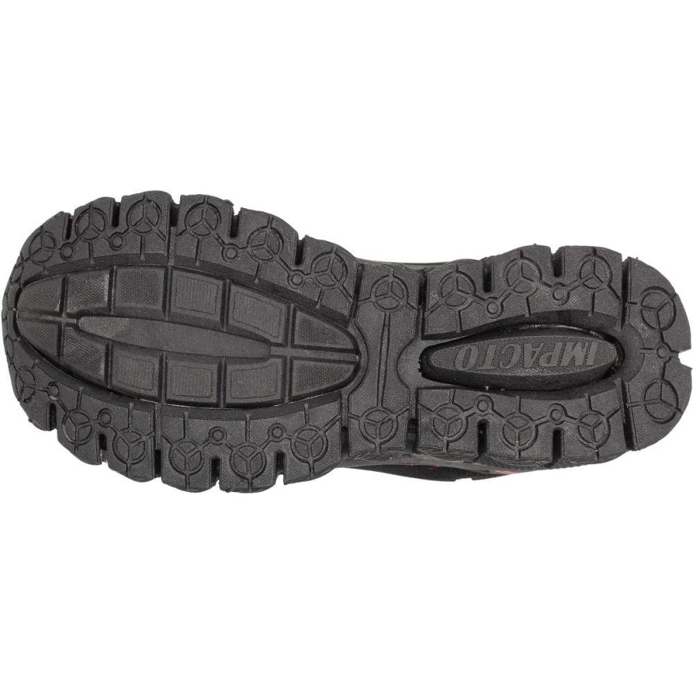 Tênis Esportivo GLK Impact Mesh Macio Feminino Preto 5